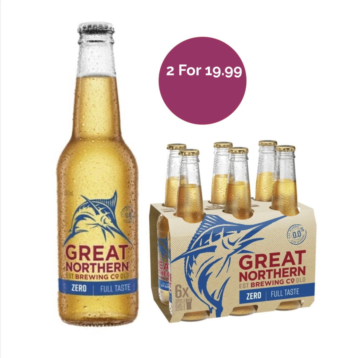 Great Northern Zero 6pk