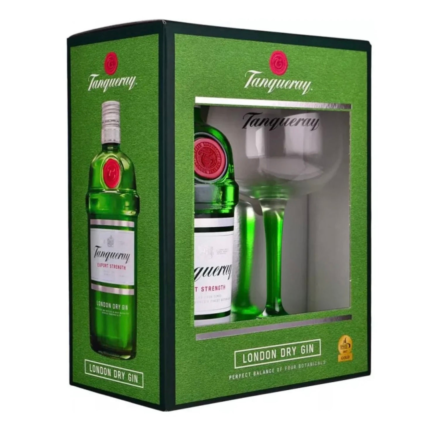 Tanqueray London Dry Gin With Glass 70cl