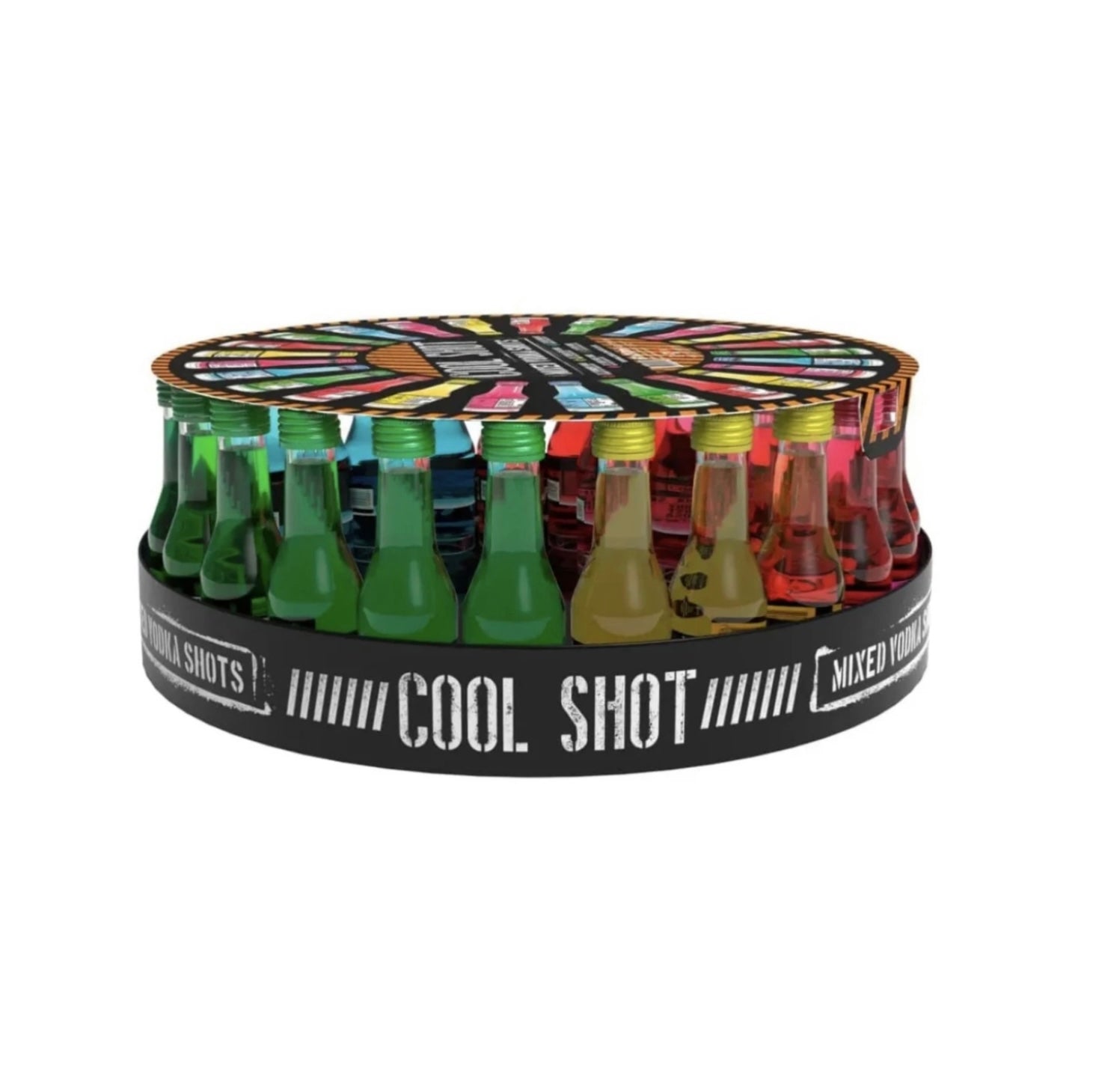 Cool Shot Mixed Vodka Shots Carousel